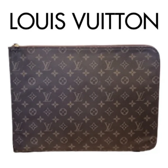 Louis Vuitton Monogram Vintage Laptop Document Case - EUC